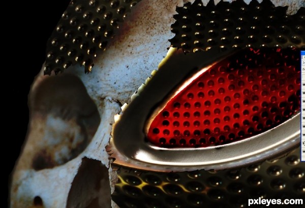 Creation of Iron helmet: Step 12